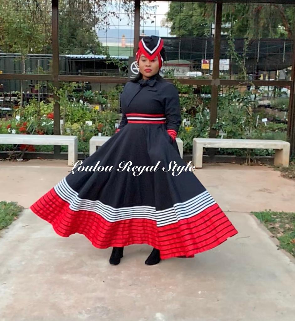 Long Sleeve bow dress and headwrap